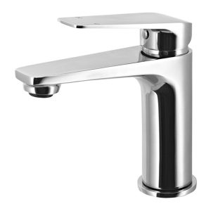 Modern National Cascade Basin Mixer Chrome