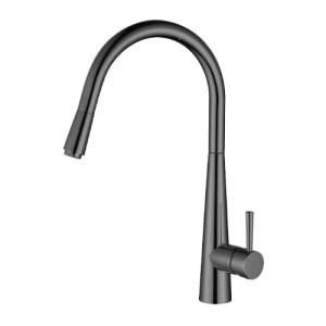 Modern National Kasper Pull Out Kitchen Mixer Gun Metal