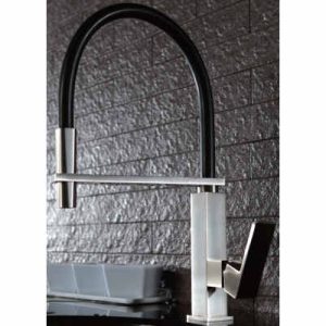 Millenium Aneko Pull Down Sink Mixer Brushed Nickel